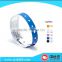 Rfid pp synthetic paper disposable rfid bracelet