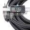1 meter Black Nylon Stainless Steel Braided AN8 8-AN Fuel Hose Oil Gas Hose