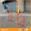 cheap backyard orange crowded control metal barrier fence(ISO 9001)