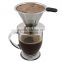 Portable, Paperless Pour Over Coffee Dripper With Stand Coffee Maker & Brewer