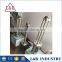 Stainless steel liquid batch homogenizer/disperser/emulsifier