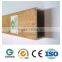 Fireproof Aluminum square tube profile coated wood skin