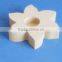 2015 new design unfinished used wooden candle holder wholesale