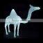 Festival decorative lighting christmas led ice eagle sculpture animals lights