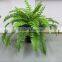 Class B1 fire protective artificial fern plants for dinosaur museum decoration