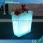 Wifi Control Garden Use Discharge Water Plastic LED Flower Pot