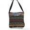 Brocade ethnic style messenger bag, shoulder bag, cotton bag
