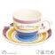 Cup Saucer silk screen high quality modern design top sale whloe sale with strips