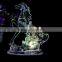 China manufacturer acrylic LED lighting Galloping horse home table decorations