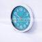 Beautiful style and good quality cheap price creative customized advertising plastic wall clock