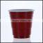 Mini Red Cups Plastic 2 oz Shot Glasses College Party Disposable plastic goblet beverage cups wholesale