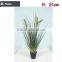 Decorative artificial flocking grass onion grass artificial grass in pot for home and office