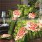 2016 new arrival happy life flower 3d bedding sets 4pcs bedspread duvet cover bed sheet pillowcases set queen size.