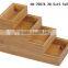 Hot selling bamboo kitchen storage box