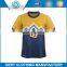 Promotion custom design your own soccer jersey in 100% polyester material