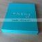 Popular in USA Teal hard shape box for jewelry displaying customized for gifts
