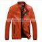 MSW0029 Korean Baseball Jacket Autumn Jacket Coat PU Leather Casual Male Tide Jacket