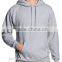 Cotton polyester plain hoodies with pocket