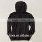 new style design custom print solid color long sleeve hoodie men