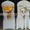 Charming Pleated Polyester Chair Covers