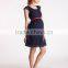 new design black and navy lace dresses for pregnant women sex maternity clothes