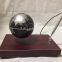 rotating magnetic floating levitating bottom3 inch globe with pen