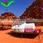 Enjoy the sky Outdoor single tunnel inflatable bubble yurt tent camping