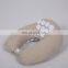 Hot selling U shape eco friendly cotton cover memory foam filling acupressure neck pillow