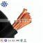 Flexible stranded bare copper conductor rubber jacket Welding Cable