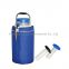 Small Portable Vacuum biological storage transport Liquid Nitrogen dewar flask tank container Factory Price