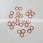 Diesel engine parts copper ring gasket flat gasket 3023095 KTA19 Washer Sealing