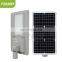 Faner lighting 2020 new led solar street light all in one ip66 50W 100w 150W 5 years wattery led solar street light 100w