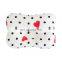 Diamond velvet Baby 3D net air mesh pillow prevent flat head baby pillow