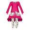 Newest Girl Christmas Saint Clause Outfit Winter Clothing Clothes For Kids