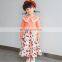 2020 girls ruffled plaid skirt