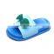 Factory Direct Supply New Design Soft And Durable PVC Antiskid Solid Color 3D Print Kids Slide Slippers With Cheap Price