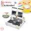 commercial bakery equipment burger ice cream bread waffle bowl maker Gelato panini press machine with CE