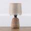 table lamps item type and new desig of ratton pattern LED desk lamp