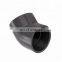 ISO4422 Plastic PVC 45 degree elbow for pipe fitting