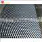 Flattened expanded metal mesh for walk platforms
