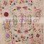 Beautiful Modern Hand Embroidered Suzani Bedspread Twin Size Suzani Vintage Table Cover