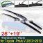 for Toyota Prius V Daihatsu Mebius 2012~2019 ZVW40 Car Wiper Blade Windscreen Windshield Wipers Car Accessories 2013 2014 2015