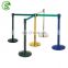 stainless steel rope stands rope stanchions crowd control barriers