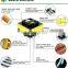 12V Flyback Switching Audio High Frequency Voltage Transformer Step Down Power Transformer For Power Supply
