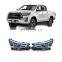 Car Accessories Front Bumper Facelift Conversion Bodykit Body Kit for Toyota Hilux Revo 2016-2019 Change Upgrade To 2021 Rocco
