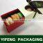 Food packaging paper biscuits box with pvc windows