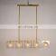 New Bedroom Ceiling Chandelier Decorative Lamps For House Decoration Football Crystals Chandelier