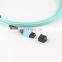 Fiber Optic Male To Male 100G MPO Connector Patch Cord Jumper