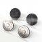 Gold or Silver plated Neodymium magnetic snap button for handbag