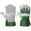 Cheap price hard wearing cowhide leather gloves working